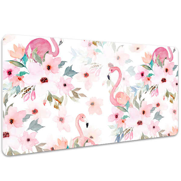Veľká podložka na stôl pre deti Flamingos