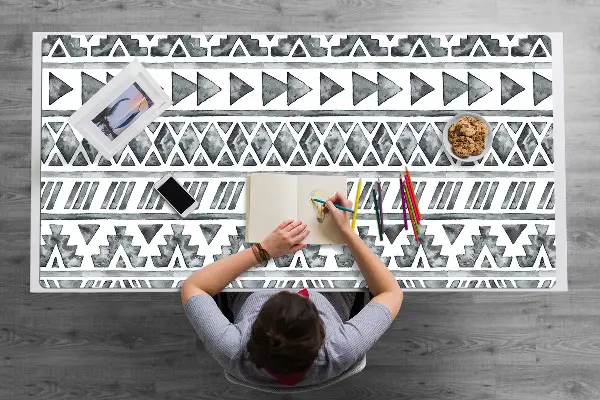Veľká ochranná podložka na stôl etnické pattern