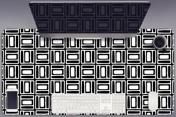 Ochranná podložka na stôl geometrický vzor