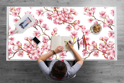 Veľká podložka na stôl pre deti Čerešňový kvet