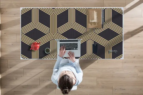 Ochranná podložka na stôl geometrický vzor