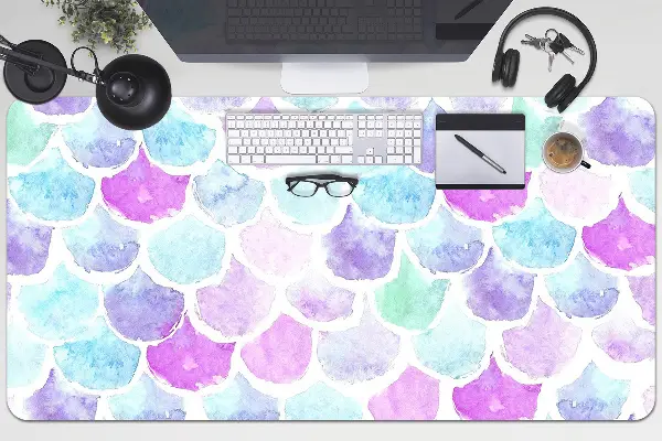 Pracovná podložka s obrázkom farebné kvapky