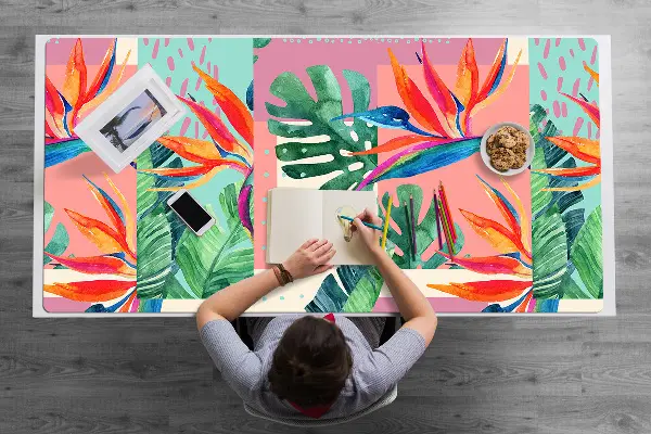 Pracovný podložka na stôl Tropical mozaika