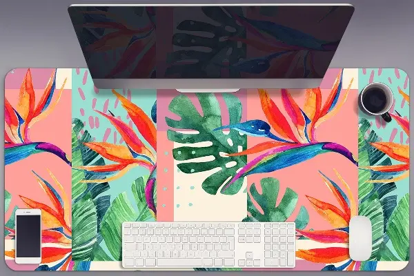 Pracovný podložka na stôl Tropical mozaika