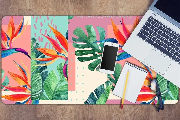 Pracovný podložka na stôl Tropical mozaika