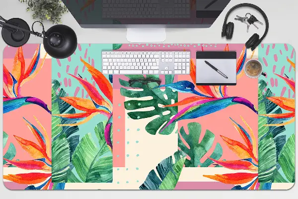 Pracovný podložka na stôl Tropical mozaika