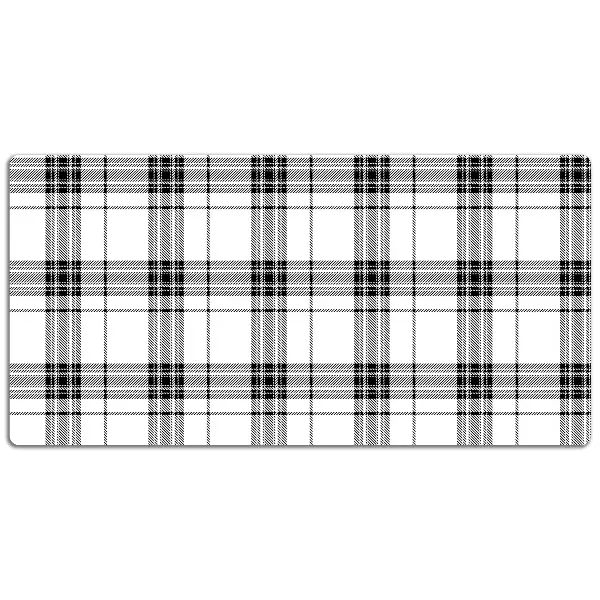 Veľká podložka na stôl plaid pattern