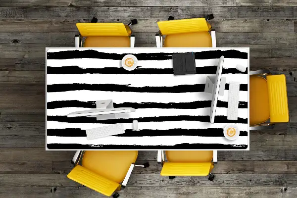 Veľká podložka na stôl pre deti zebra