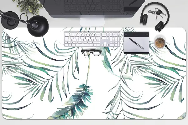 Ochranná podložka na stôl Listy ako perie