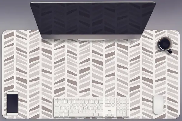 Pracovný podložka na stôl geometria herringbone