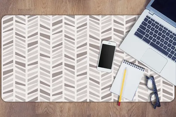 Pracovný podložka na stôl geometria herringbone
