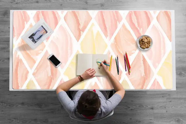 Ochranná podložka na stôl tvar rubín