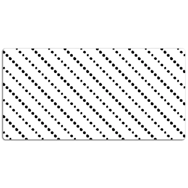 Ochranná podložka na stôl bodka geometrie