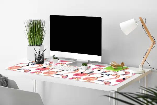 Ochranná podložka na stôl blázon Flamingos
