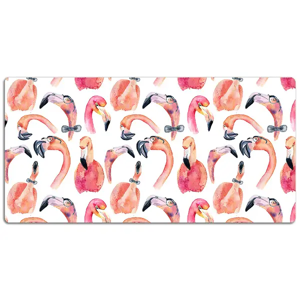 Ochranná podložka na stôl blázon Flamingos