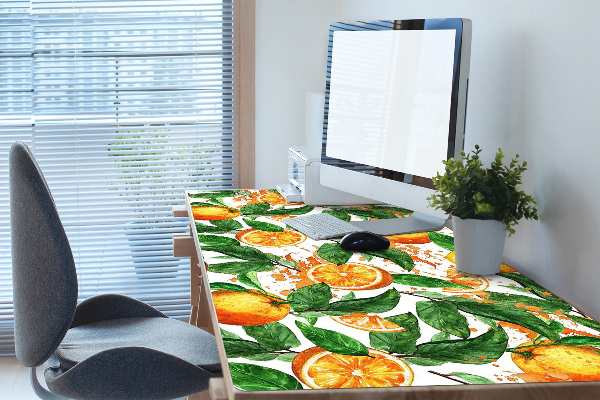 Veľká podložka na stôl pre deti pomaranče