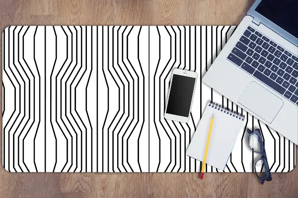 Pracovný podložka na stôl geometrické ilúzie