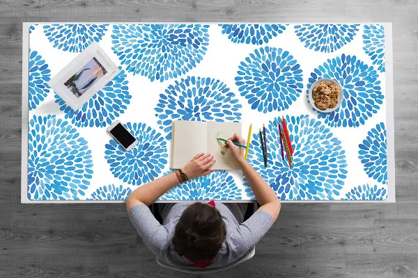Veľká ochranná podložka na stôl japonský pattern