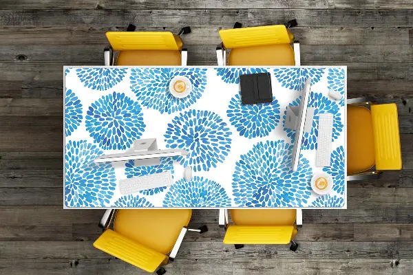 Veľká ochranná podložka na stôl japonský pattern