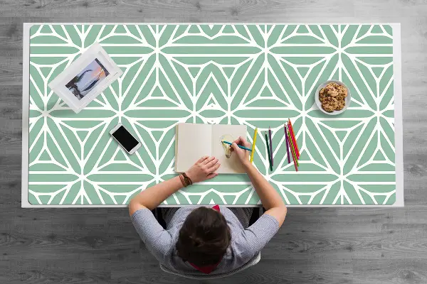 Ochranná podložka na stôl geometrické tvary
