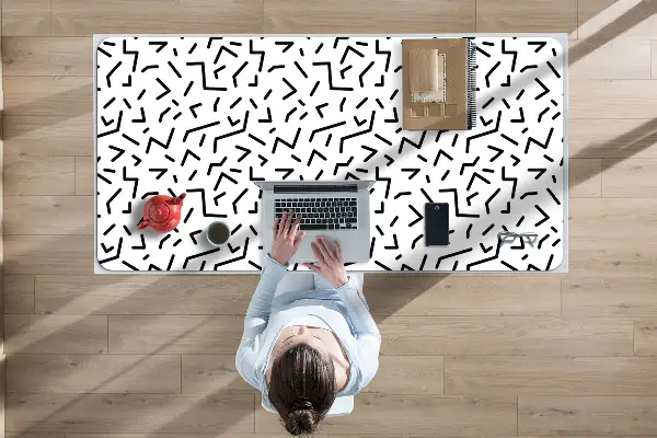 Ochranná podložka na stôl geometrický vzor