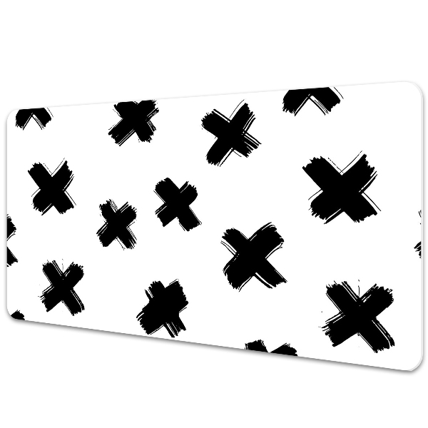 Ochranná podložka na stôl X ťahy štetcom