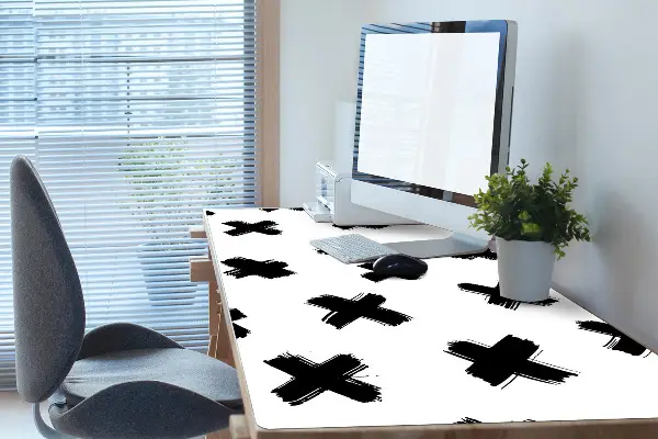 Ochranná podložka na stôl X ťahy štetcom