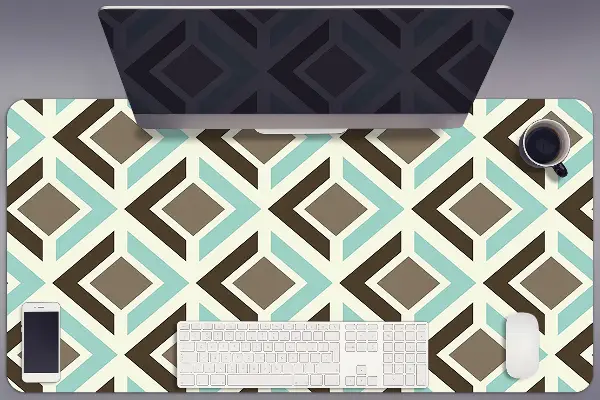 Veľká podložka na stôl pre deti retro pattern