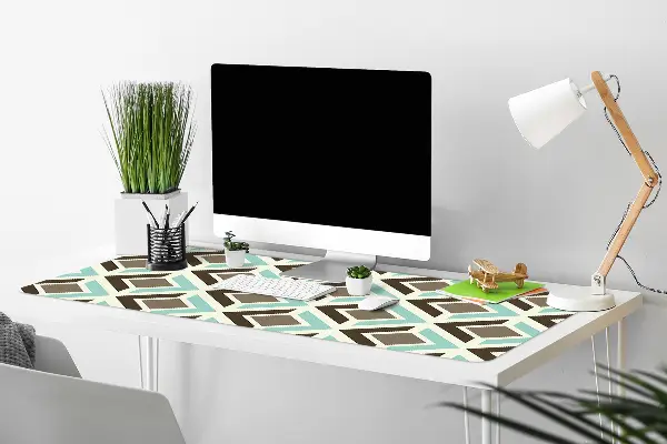 Veľká podložka na stôl pre deti retro pattern