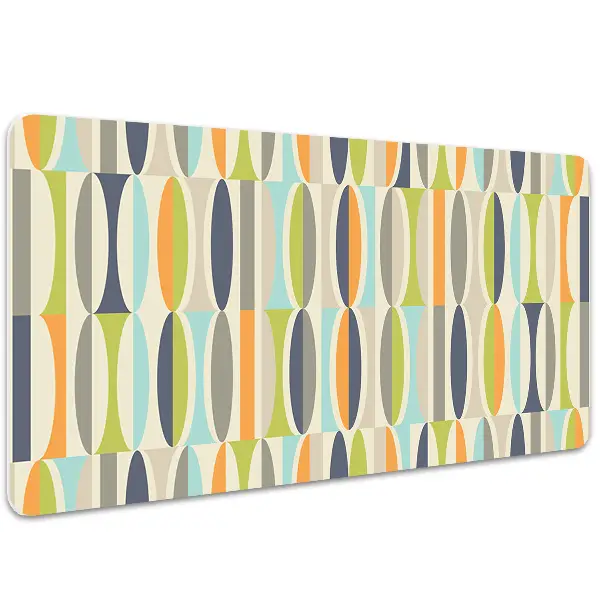 Veľká podložka na stôl pre deti retro pattern