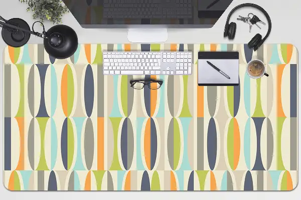 Veľká podložka na stôl pre deti retro pattern