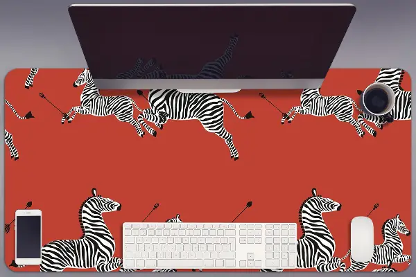 Veľká podložka na stôl pre deti zebra