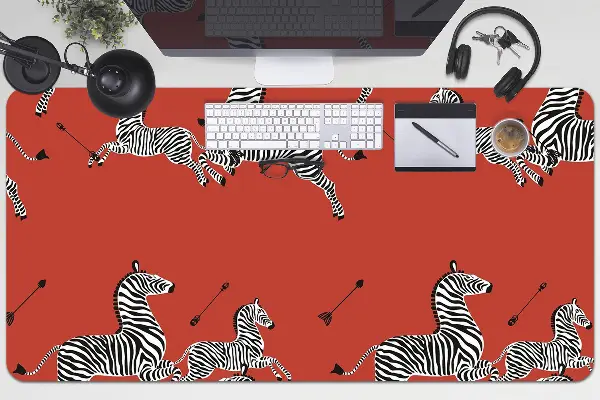 Veľká podložka na stôl pre deti zebra
