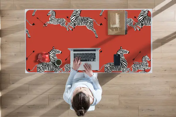 Veľká podložka na stôl pre deti zebra