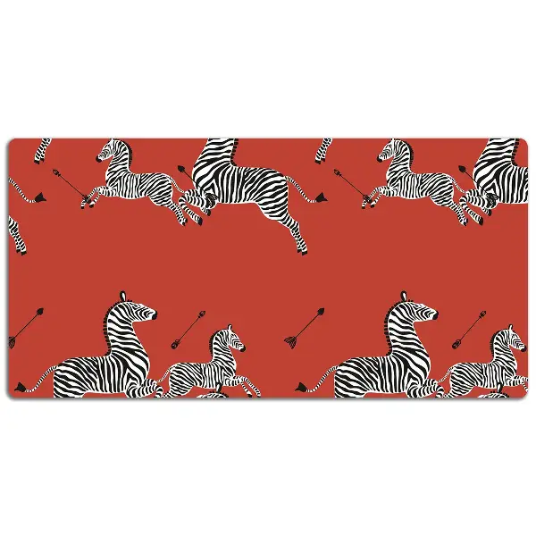 Veľká podložka na stôl pre deti zebra