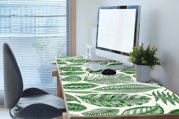 Podložka na písací stôl palmové listy