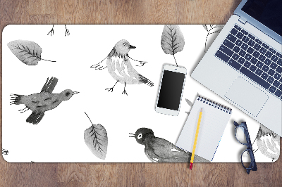 Podložka na písací stôl ťahané vtáky