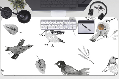 Podložka na písací stôl ťahané vtáky
