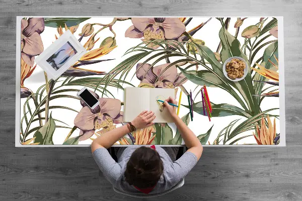 Ochranná podložka na stôl botanická zoznam