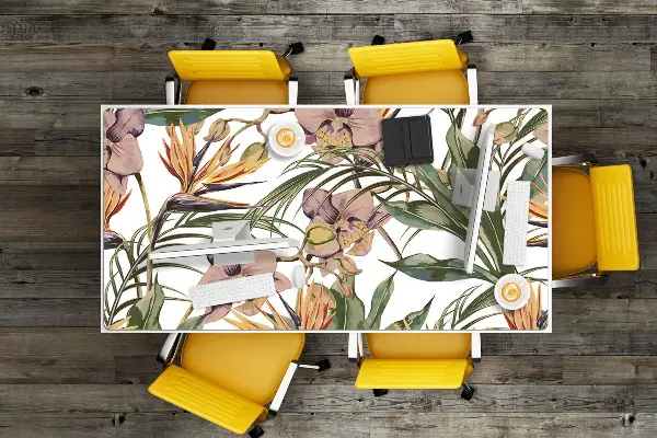Ochranná podložka na stôl botanická zoznam