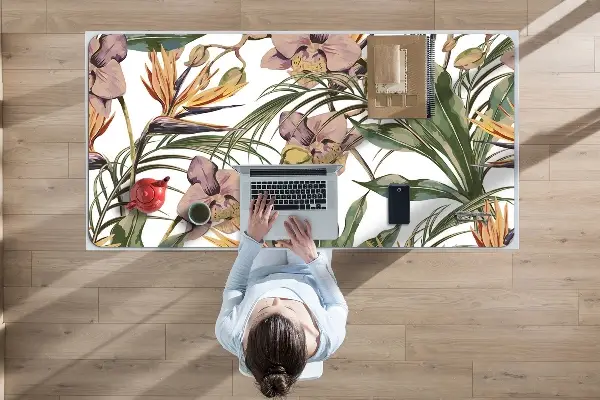 Ochranná podložka na stôl botanická zoznam