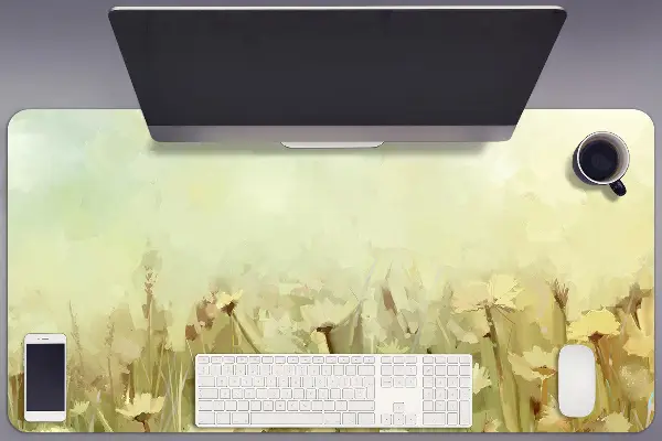 Veľká podložka na stôl poľné kvety