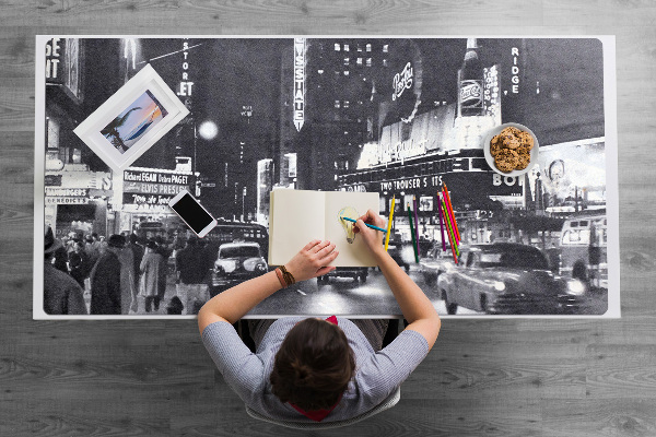 Veľká podložka na stôl pre deti Broadway