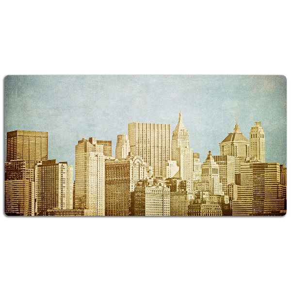 Pracovný podložka na stôl manhattan mrakodrapy