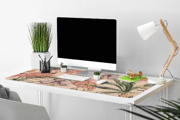Veľká podložka na stôl pre deti Flamingos