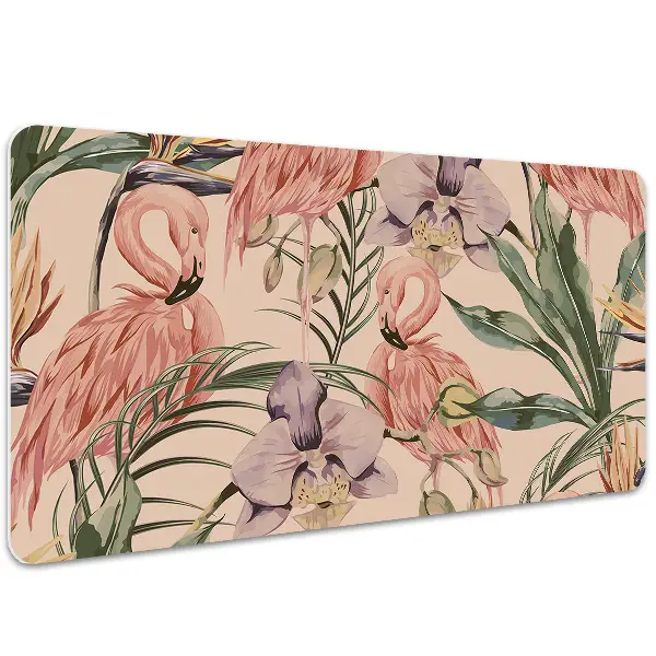 Veľká podložka na stôl pre deti Flamingos