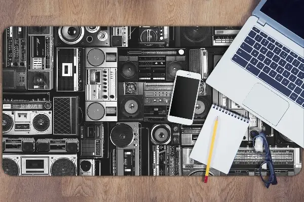 Pracovný podložka na stôl Stará škola BoomBox