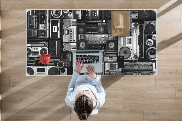Pracovný podložka na stôl Stará škola BoomBox