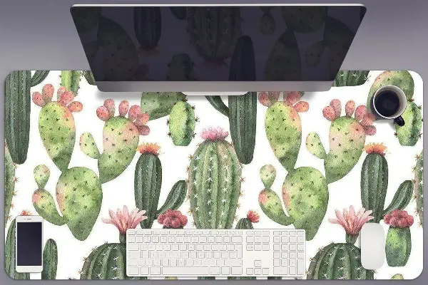 Ochranná podložka na stôl Kaktusy s hrotmi