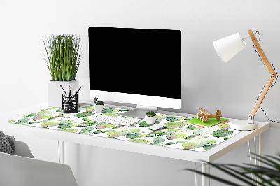 Pracovný podložka na stôl tropické kaktusy